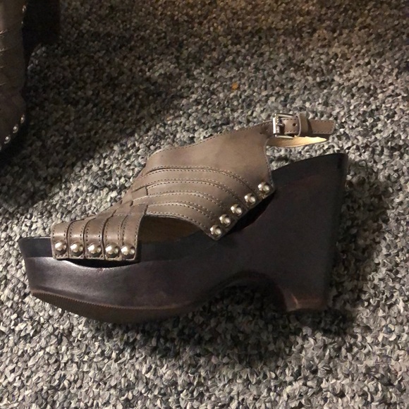 Michael Kors Gray wedges - Picture 3 of 5
